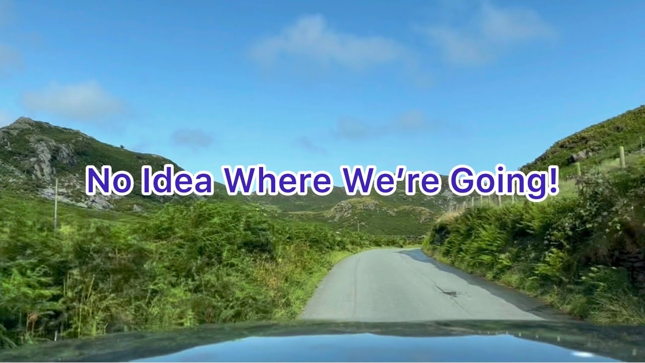 A trip up Happy Valley near Aberdovey and spectacular views once we reach the top of the road