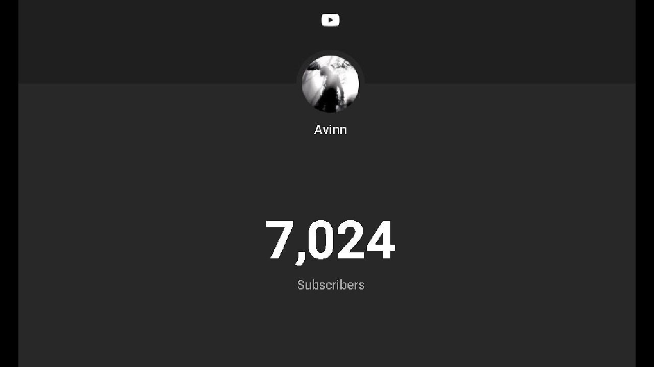 I HIT 7000 SUBSCRIBERS