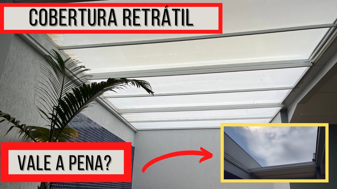 Cobertura RETRÁTIL DE POLICARBONATO - Vale a pena ou é uma furada?