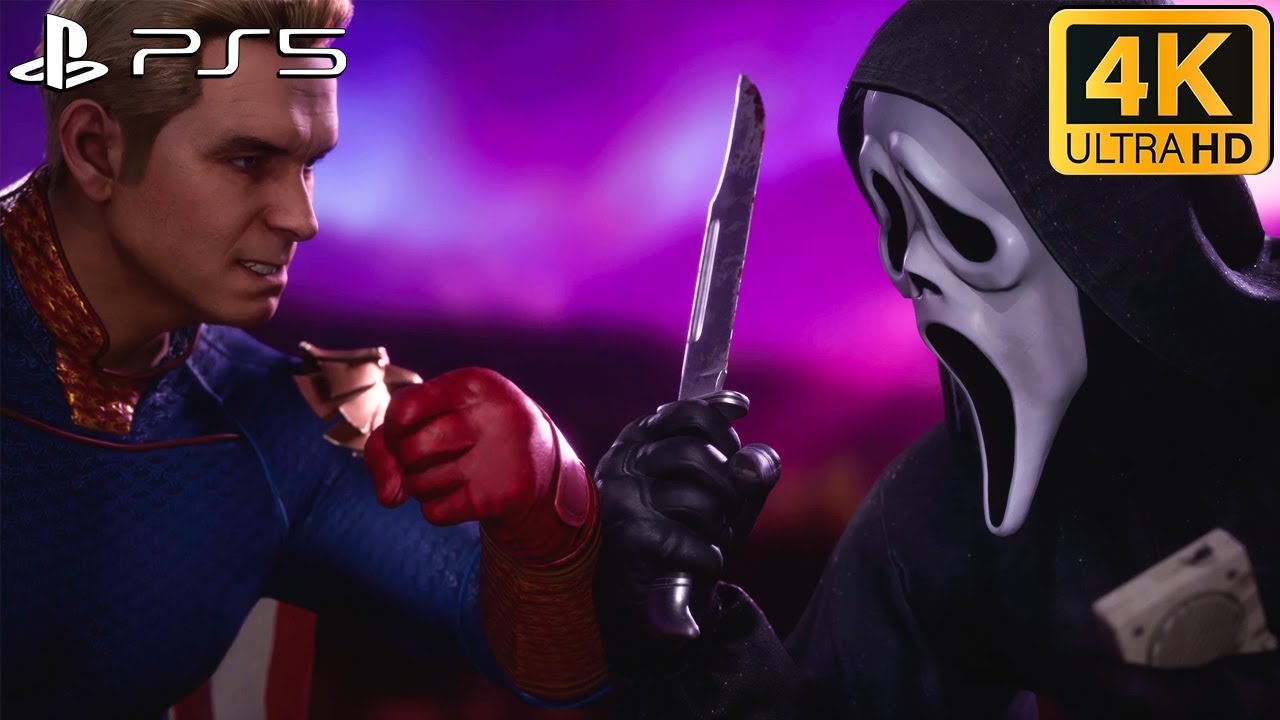 HOMELANDER VS GHOSTFACE (VERY HARD) | PS5 | 4K60FPS ULTRA HD | HDR