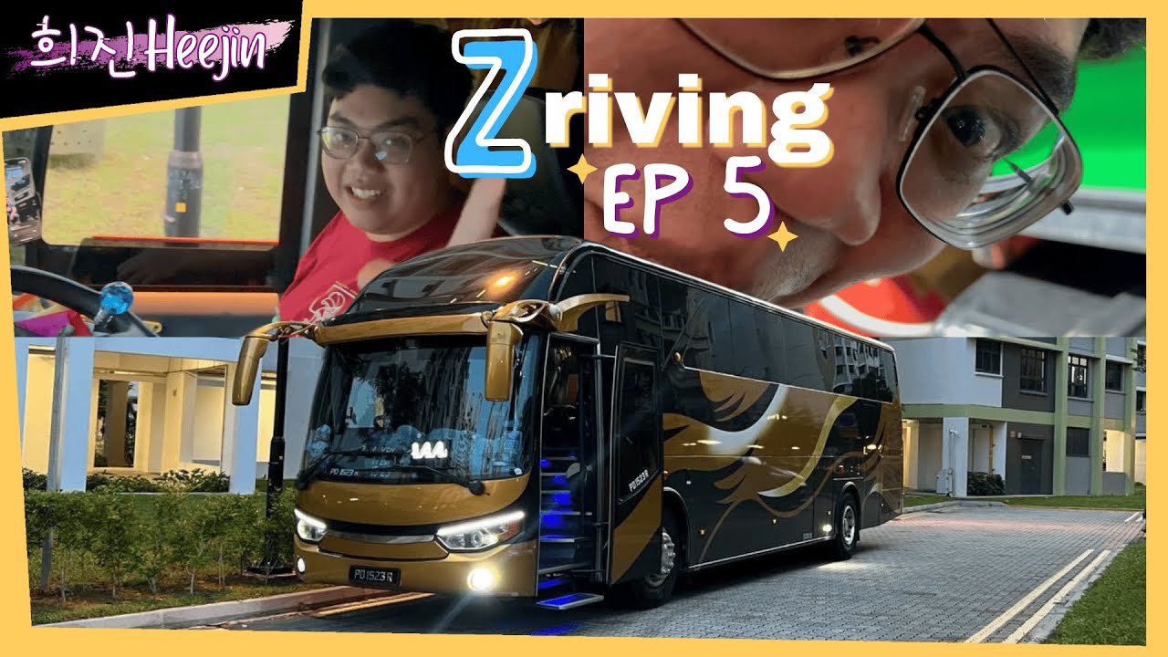 [Zriving] EP.5 Supper and Refueling trip with a Isuzu LT434P in MALAYSIA! | 희진Heejin