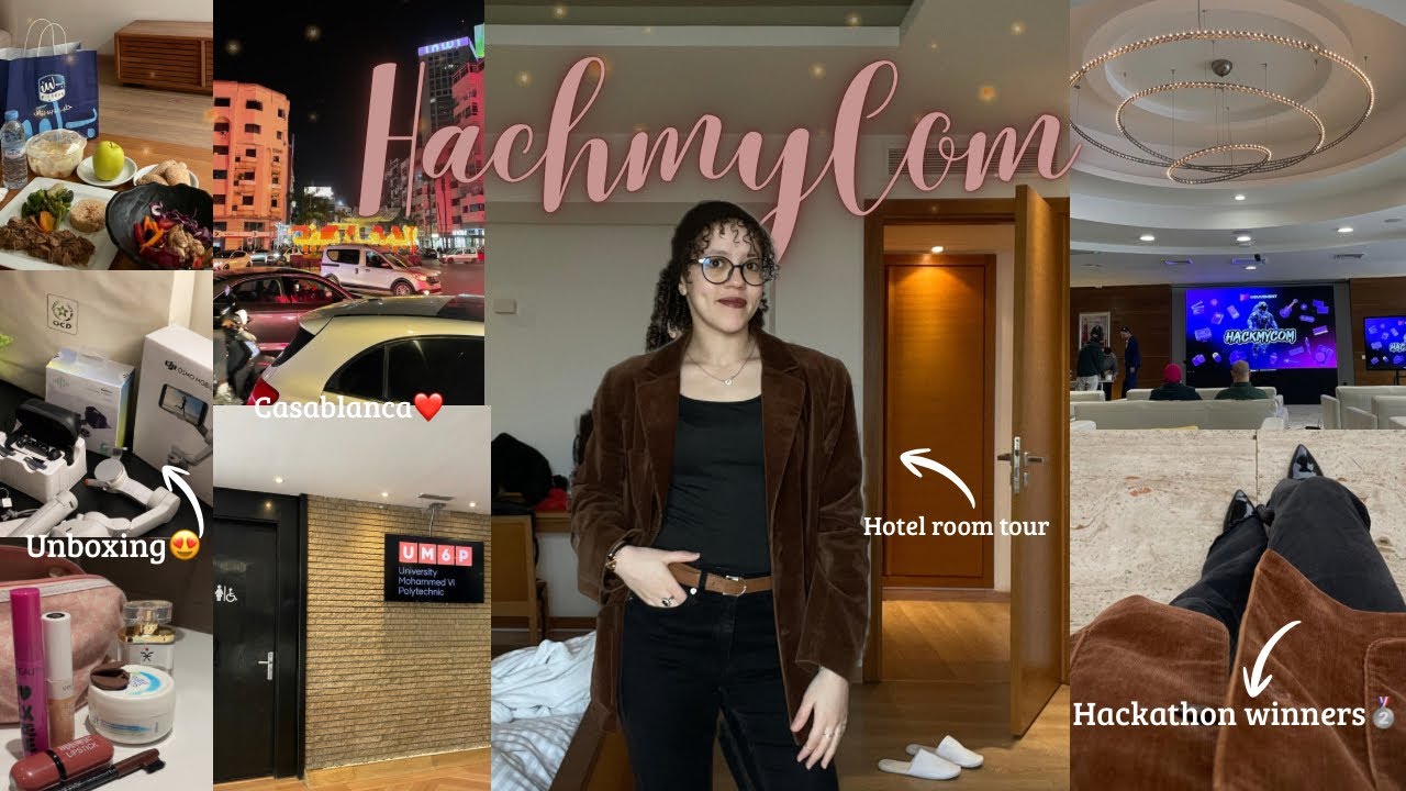 Ramadan Hackathon Diaries 🌙 | 2nd Place winners + Osmo SE Unboxing, UM6P Casablanca | هاكاثون رمضان