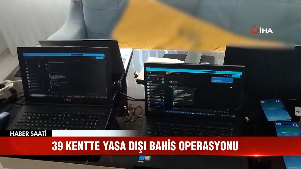 39 Kentte Yasa Dışı Bahis Operasyonu! 1 Milyar Liralık Mal Varlığına El Konuldu