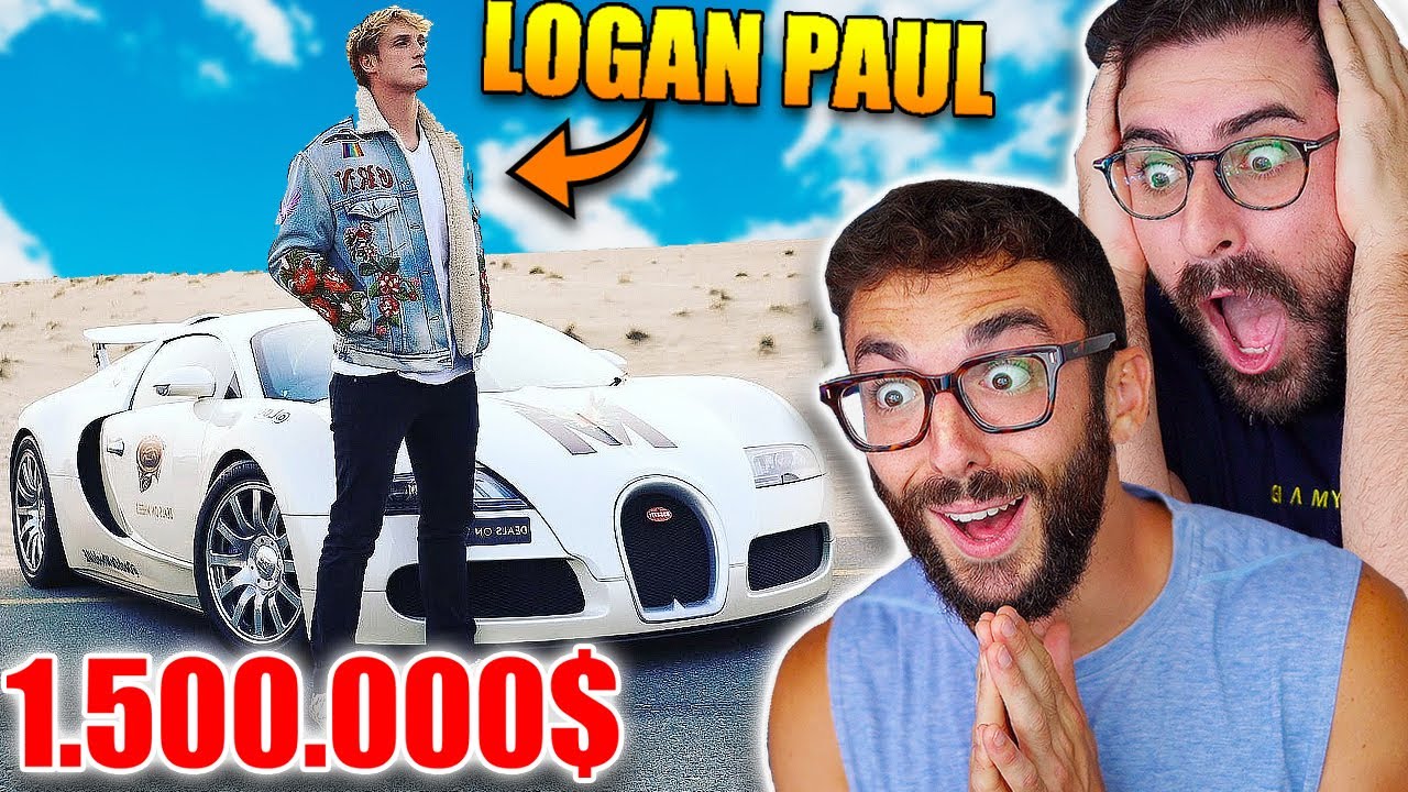 REAGIAMO alle AUTO degli YOUTUBERS MILIONARI! (che non avremo mai)