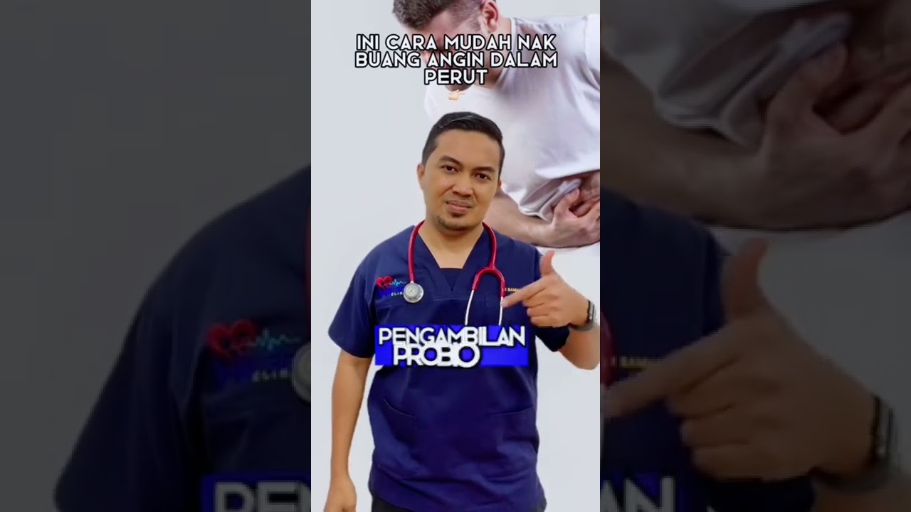 Cara mudah untuk buang angin dalam perut 💨