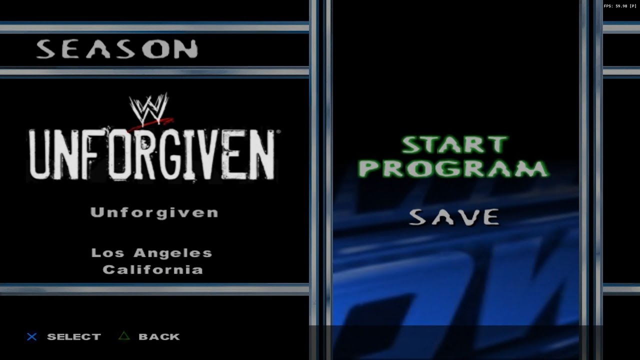 WWE SmackDown! Here Comes the Pain Season Unforgiven