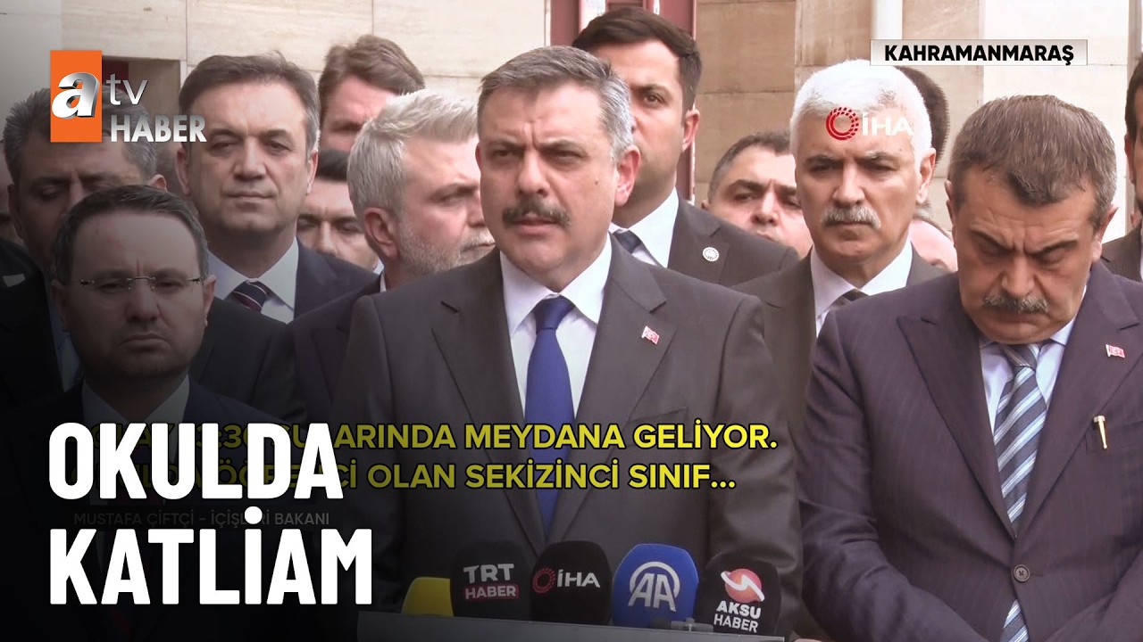 Kahramanmaraş&rsquo;ta ortaokulda silahlı saldırı - atv Ana Haber 15 Nisan 2026