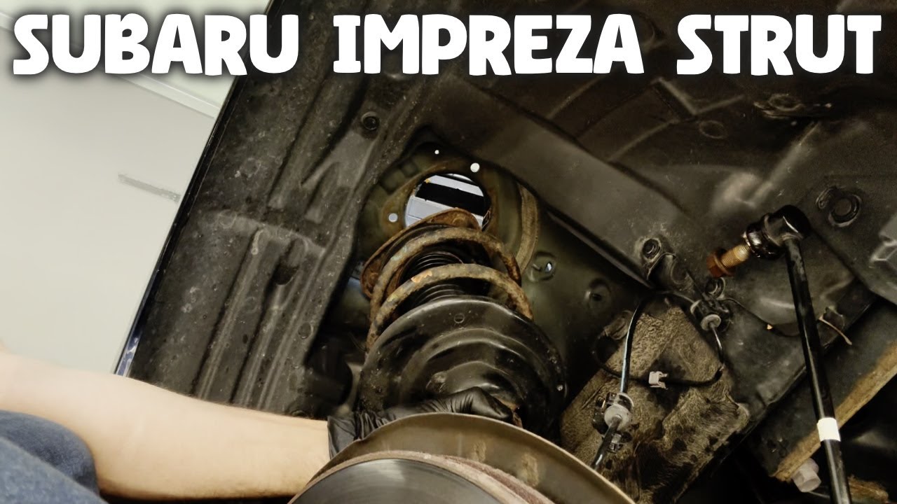 2020 Impreza Base Front Quick Strut Replacement DIY How To 2017 to 2023