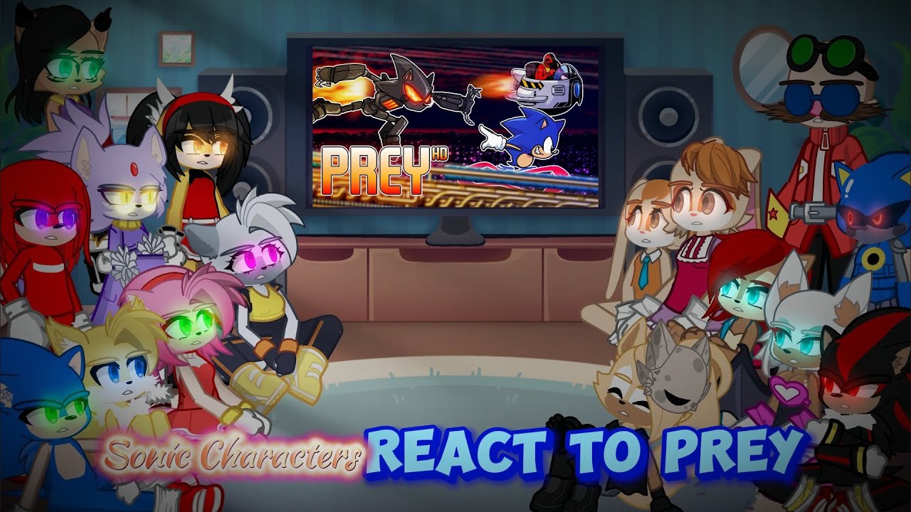 Sonic Characters react to Prey || 🔥