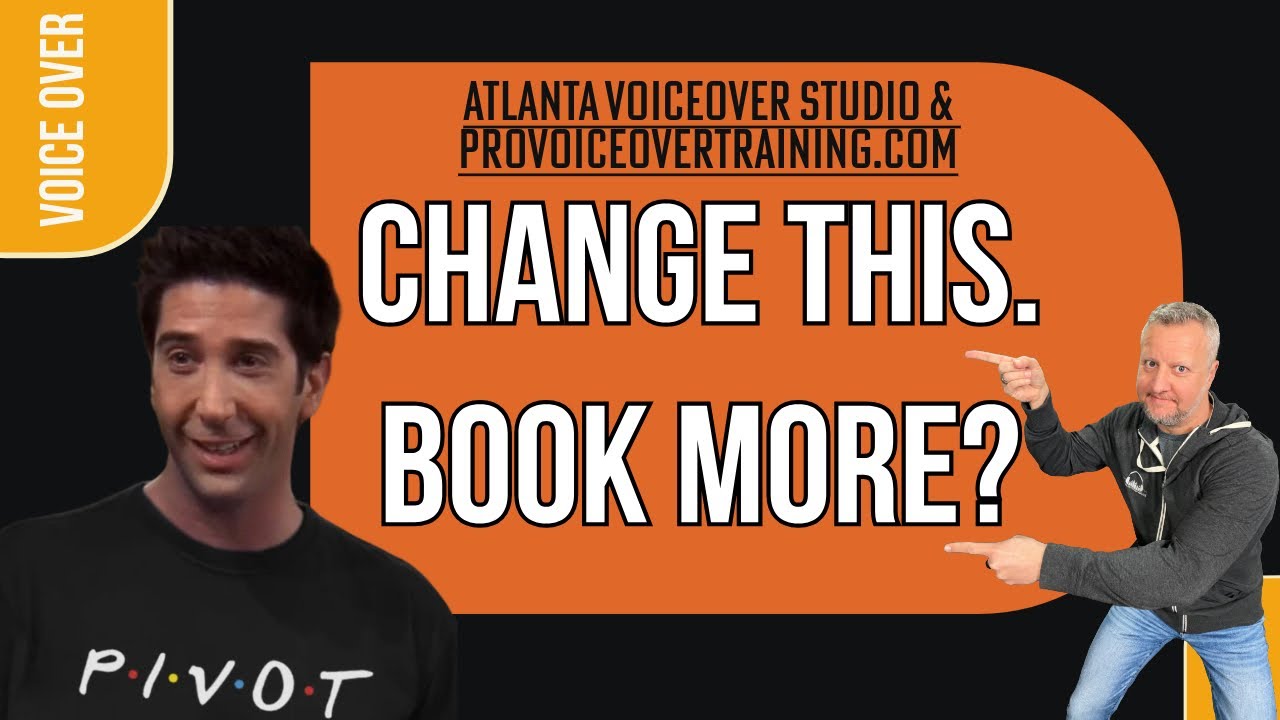 VOICE OVER ACTORS: LET THIS HELP IMPROVE YOUR NEXT AUDITION!