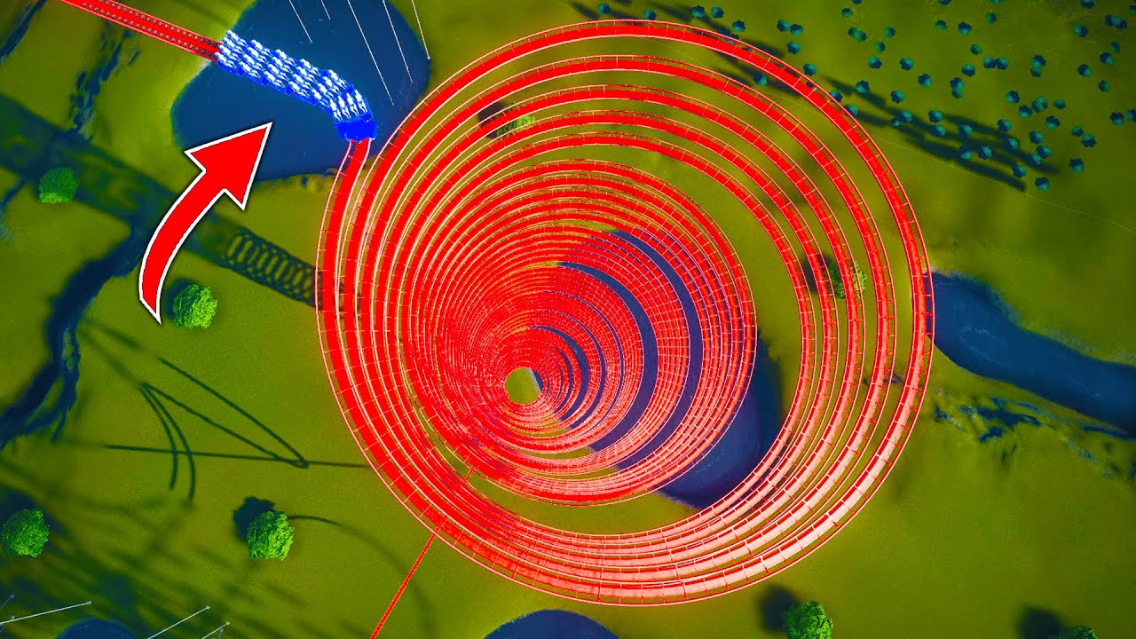 100 Loops Roller Coaster – Planet Coaster