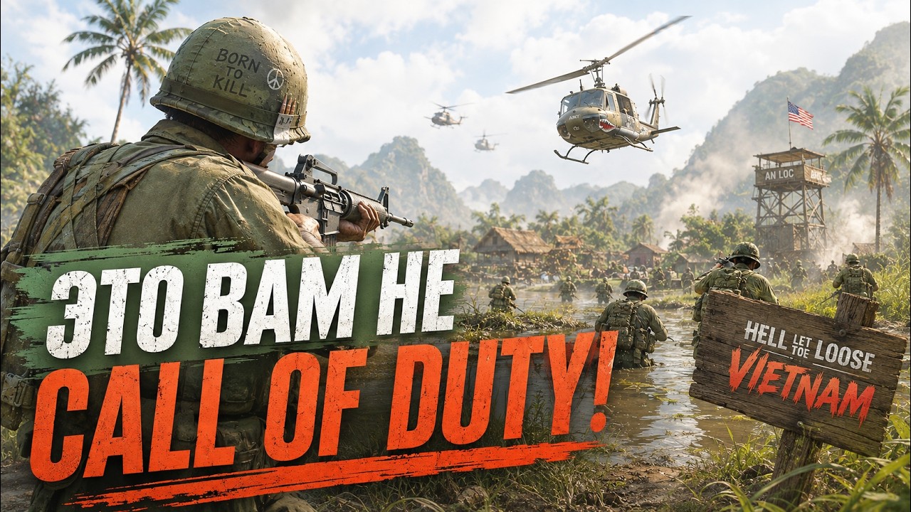 HELL LET LOOSE VIETNAM ЕСЛИ НАДОЕЛ ЦИРК В CALL OF DUTY WARZONE