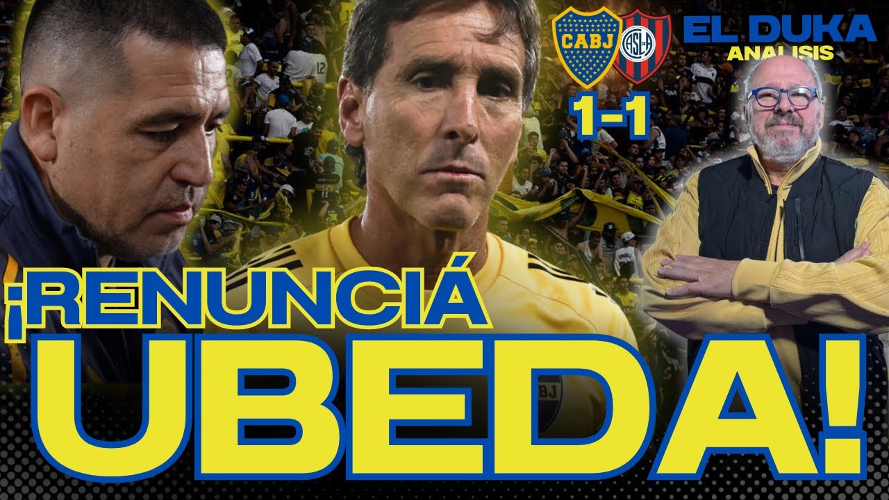 ¡RENUNCIÁ ÚBEDA! - Boca vs San Lorenzo (1-1) - ELDUKA