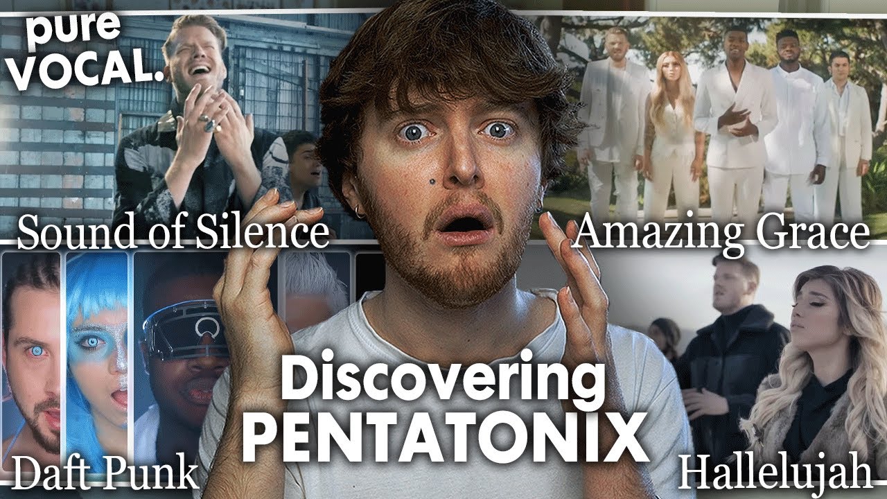 DISCOVERING PENTATONIX! (Hallelujah, The Sound of Silence, Daft Punk, Amazing Grace | Reaction)