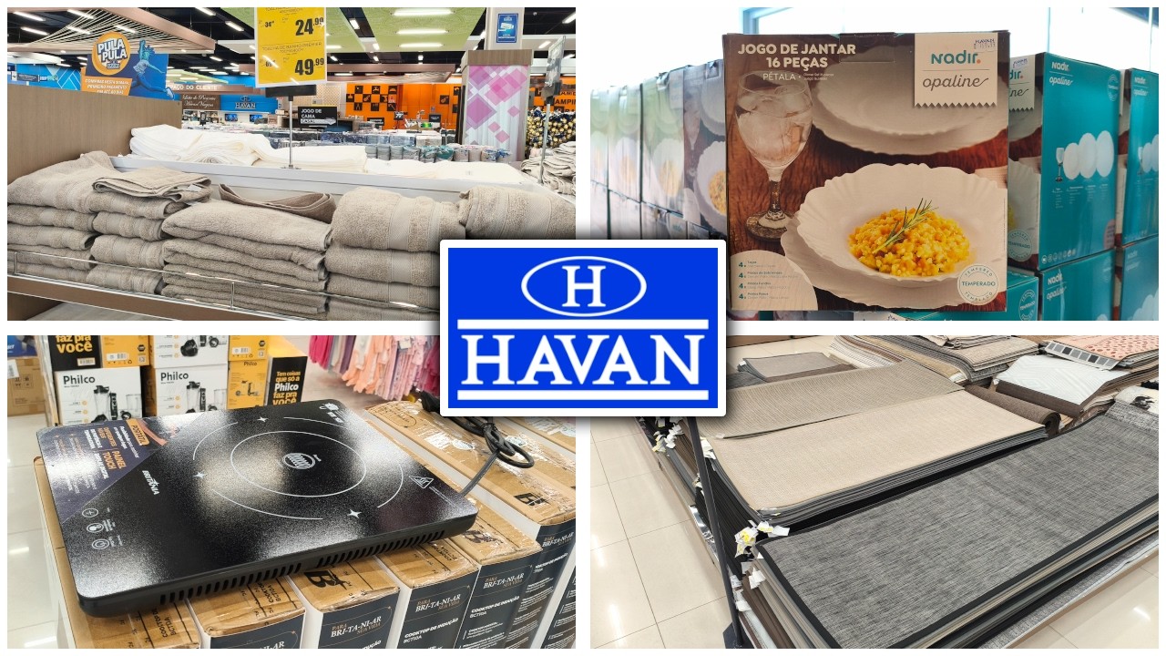 PROMOÇÕES DO FINAL DE SEMANA HAVAN TOALHAS E TAPETE