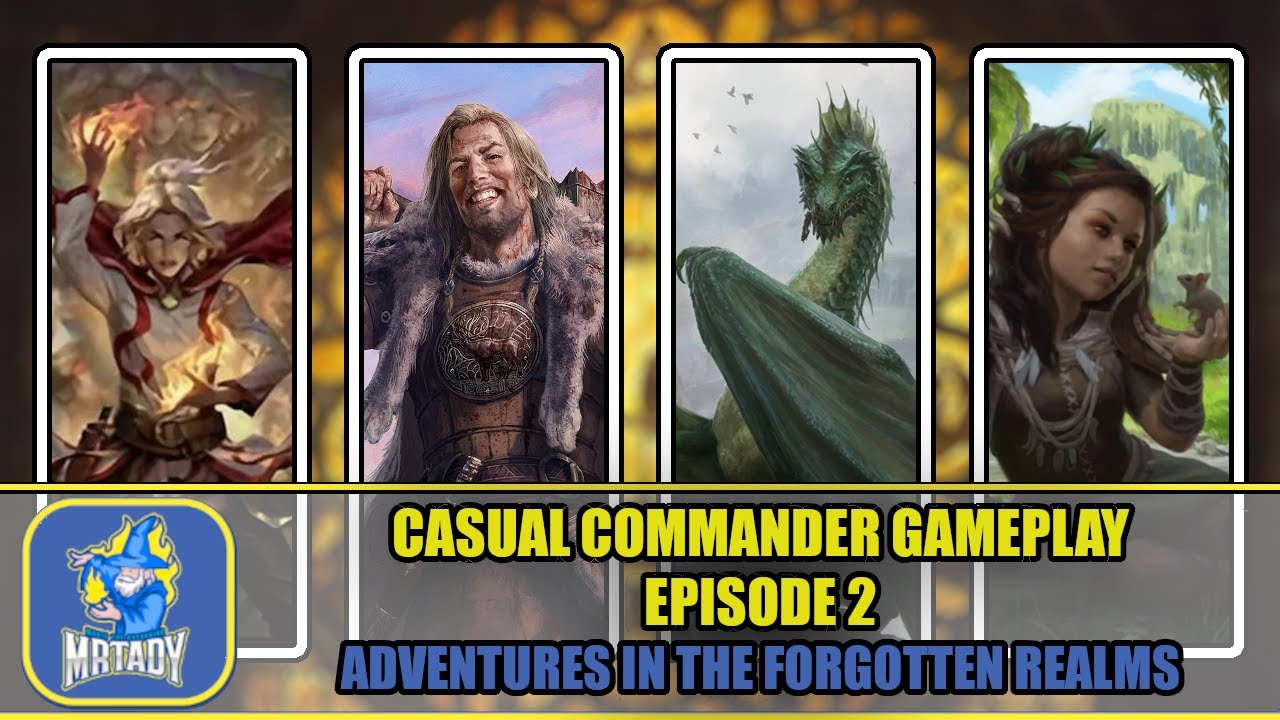 Wulfgar (Rat) vs Gnawbone (Pine) vs Gretchen (Hamster) vs Delina (John)| Casual Commander Gameplay