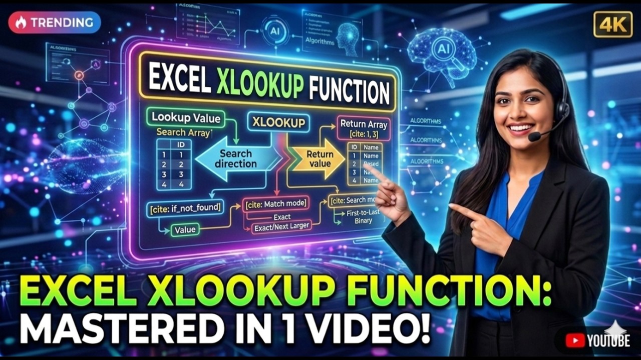 What is XLOOKUP in Excel and how does it work?