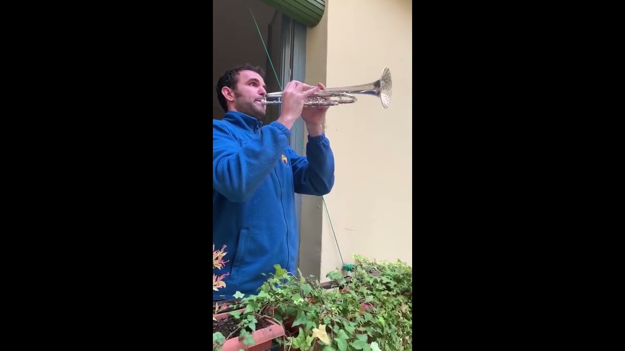 Marcos Garcia Vaquero, from the balcony! Madrid 2020