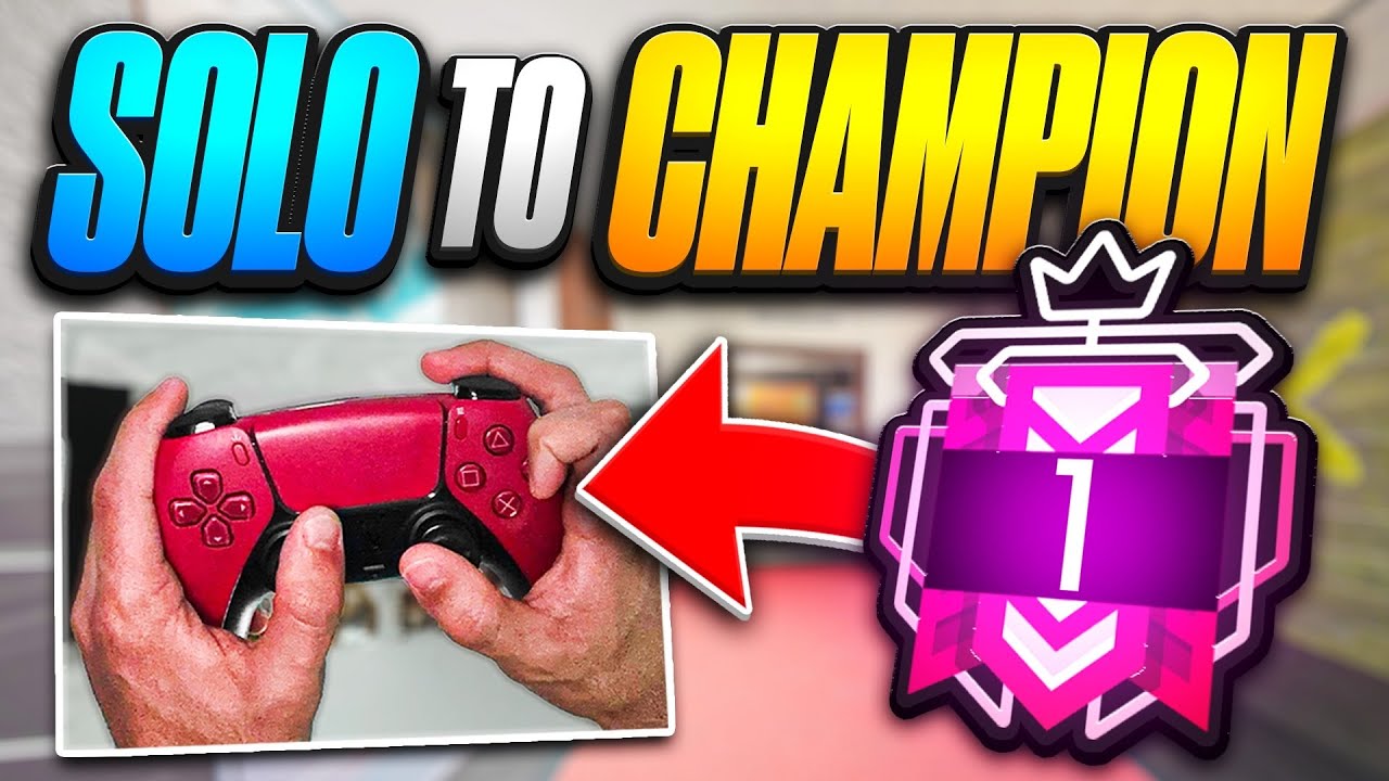 (HANDCAM) HOW TO SOLO QUEUE COPPER TO CHAMPION - Guide By Console Pro - Rainbow Six Siege Ranked