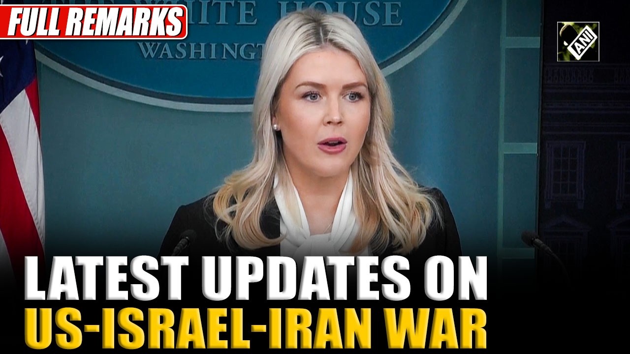 White House’s Karoline Leavitt gives all latest updates over US-Israel-Iran war in Middle East