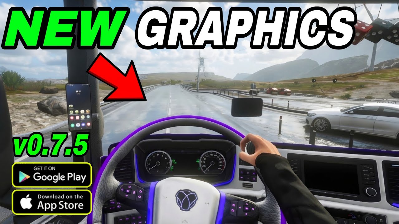 🤯NEW REALISTIC Graphics FINALLY IN TRUCKERS OF EUROPE 3 - v0.7.5 