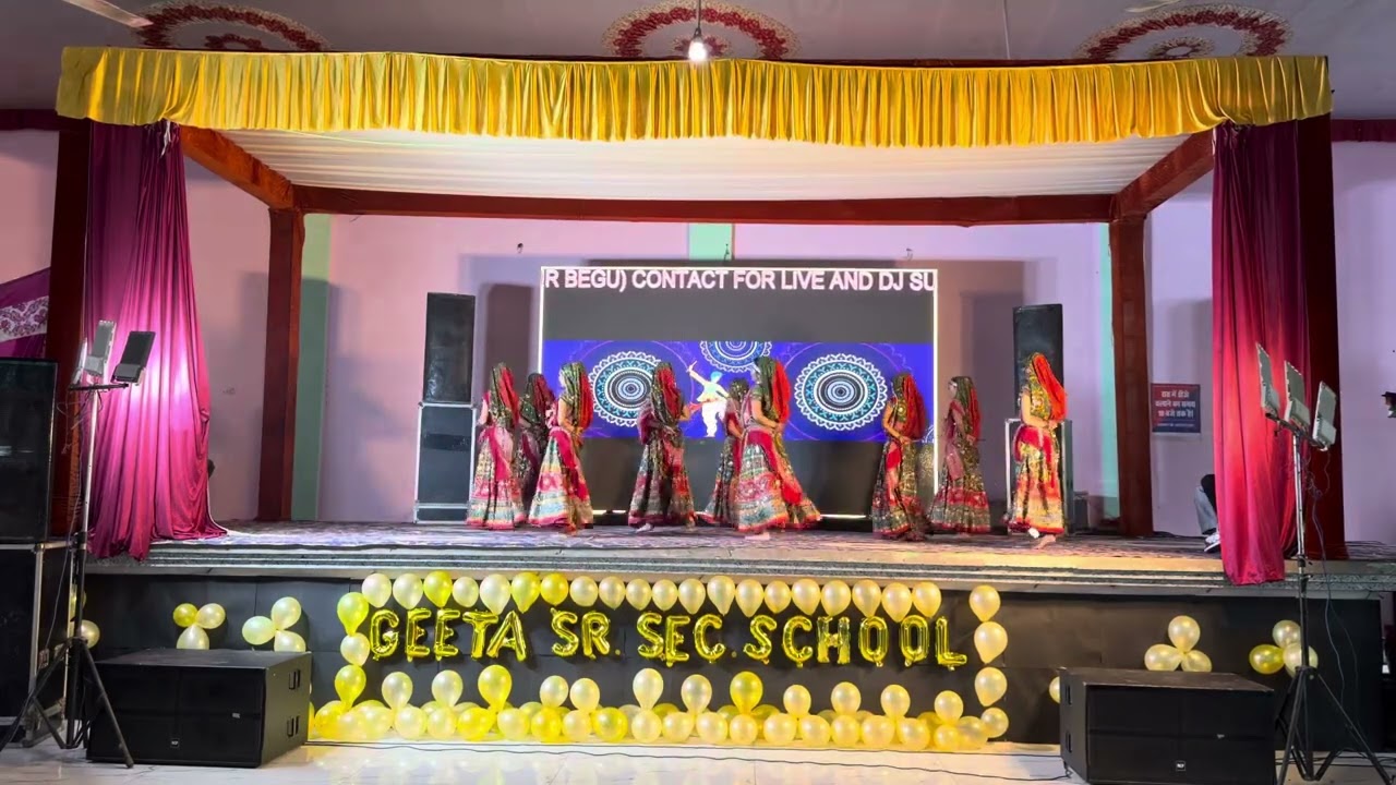 Dandiya || Presented by Geeta Senior Secondary School