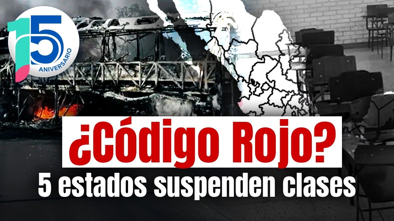 Al menos 5 estados SUSPENDEN clases y eventos masivos por violencia tras la muerte de &lsquo;El Mencho&rsquo;