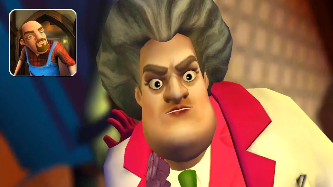 Scary Stranger 3D Gameplay A Shocking Discovery Level