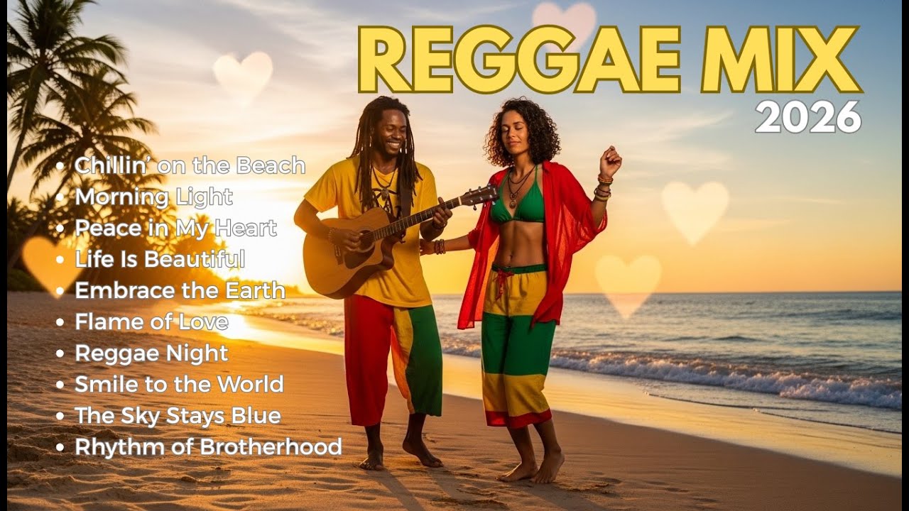 Slow Tempo Reggae Music for Stress-Free Moments | Reggae Reframe