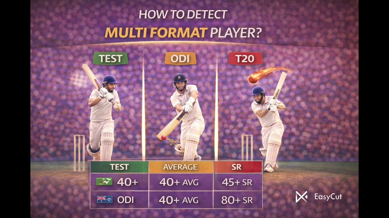 What Is a Multi-Format Player in Cricket? | How to Identify & Train Like One