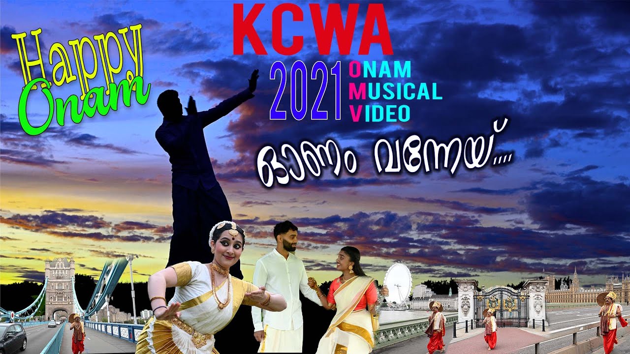KCWA LONDON UK || 2021 Onam Musical Video || 4K 60fps