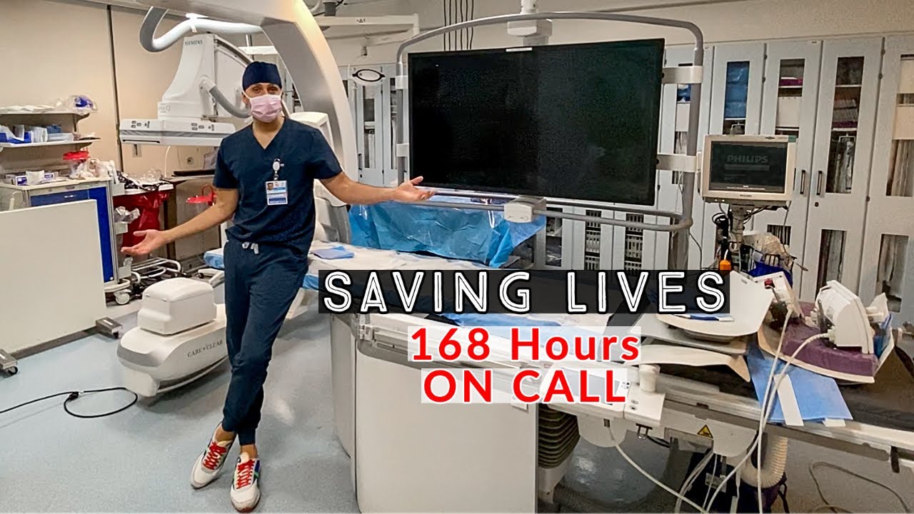 7 Straight Days ON CALL - Day in the Life of a DOCTOR - Interventional Radiology