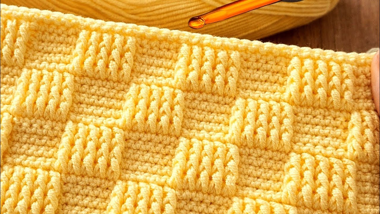 Wow, this crochet stitch is so easy, it's a true masterpiece!