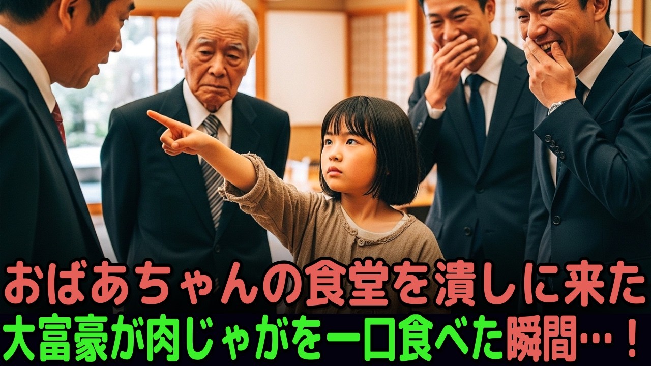 嘘が聞こえる少女、日本最大の旅館の大富豪会長に叫んだ。「この人の声、嘘だらけです！」