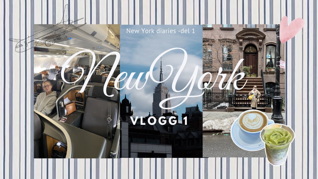 Reser till New York! - flyger business & äter massa gott 