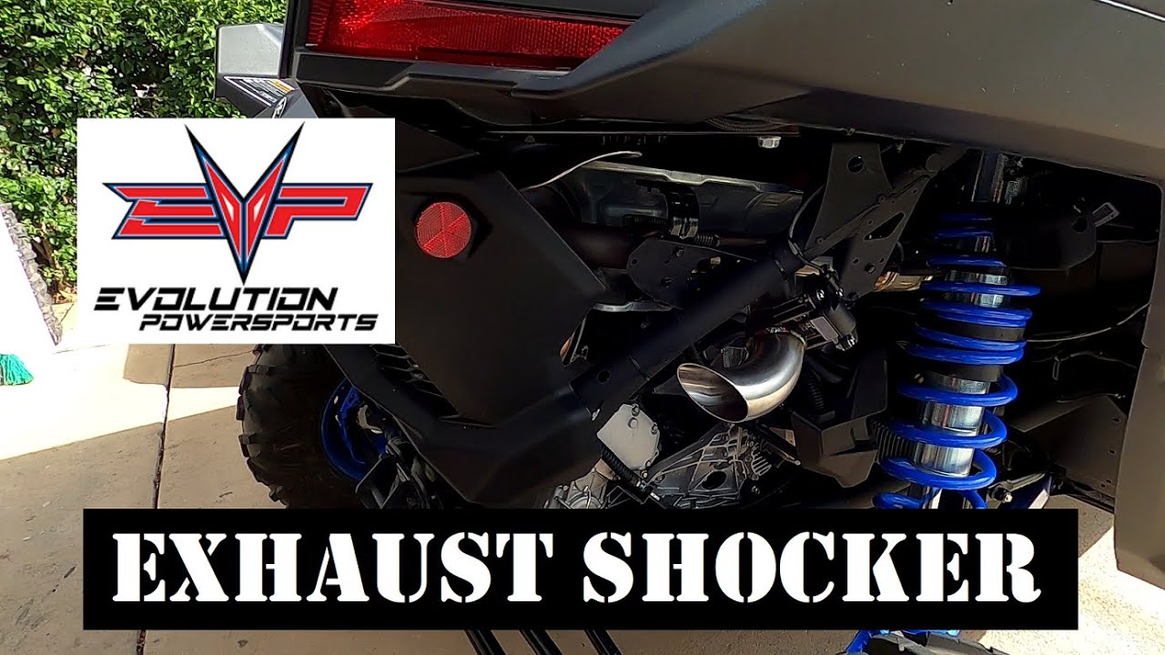 2021 CAN AM X3 TURBO RR GETS SHOCKER EXHAUST 🔥🔥 FROM EVO POWERSPORTS EP - 132