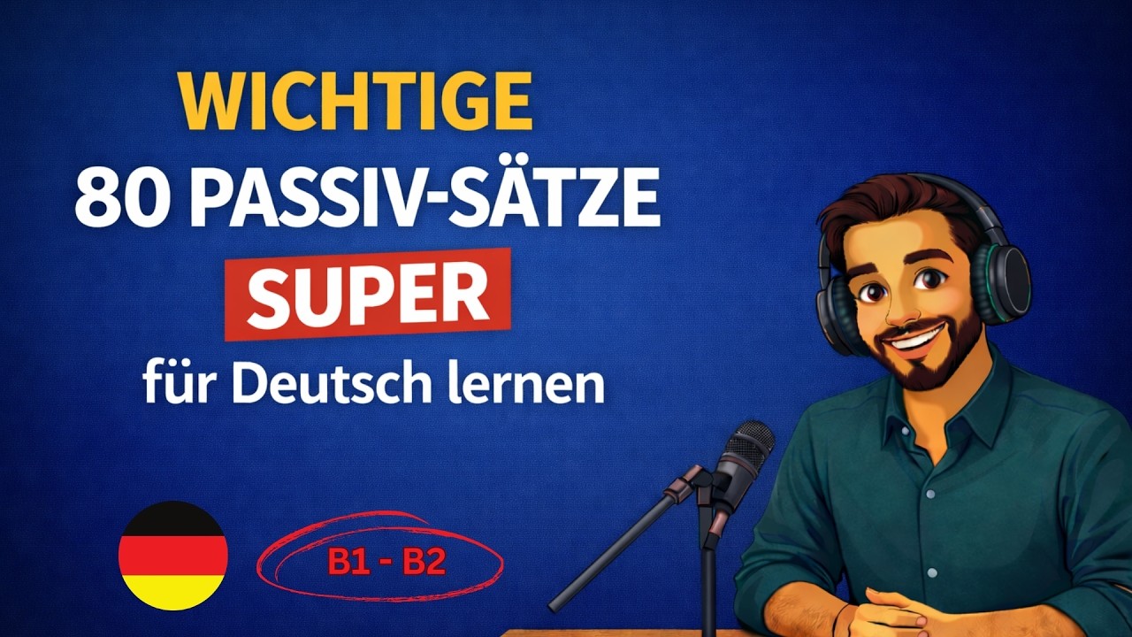 80 Passiv-Sätze auf B2-Niveau – Klar erklärt