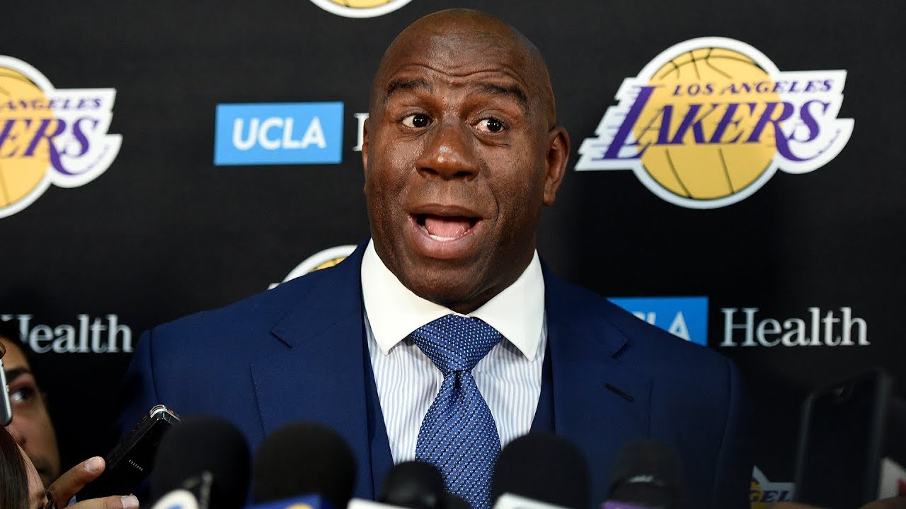 2017 Media Day: Magic Johnson