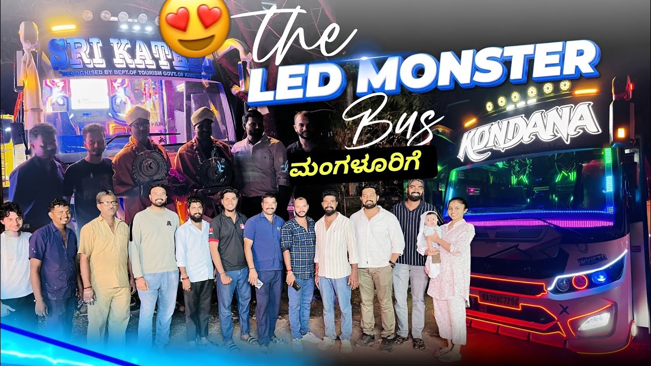 Unique concept in ಮಂಗಳೂರು 😍Bus from kondana❤️Must watch