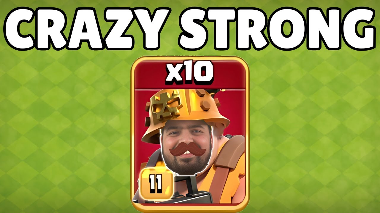 Mass SUPER MINERS Are SECRETLY OP in Clash of Clans