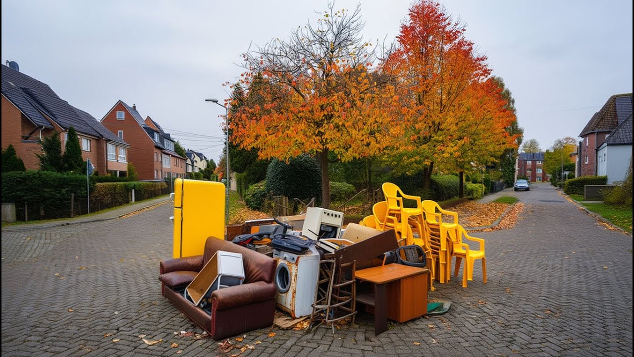 SHOCKING Finds Germans Leave on the Street!