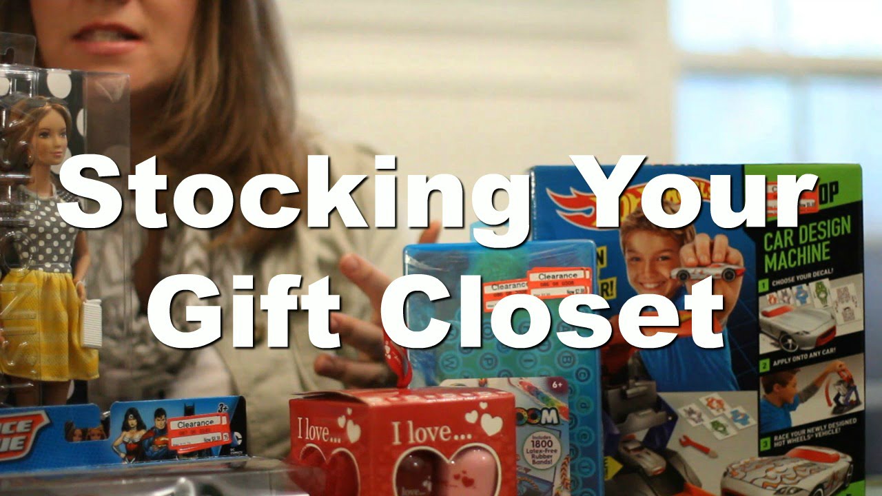 Stock A Gift Closet - Save All Year