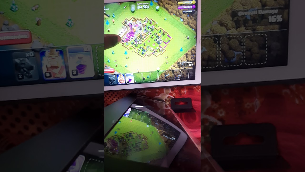 HANDCAM OF COC/DRAGON SPLASH