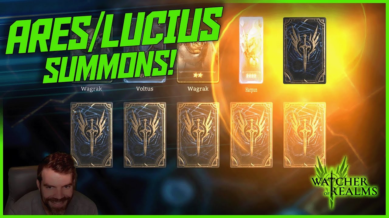 AMAZING Ares and Lucius Summons! || Watcher of Realms