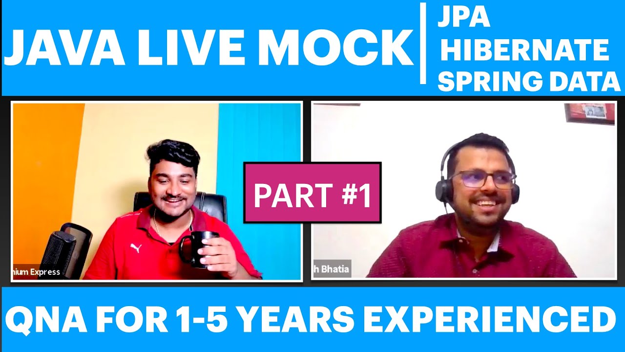 Java mock interview | Hibernate / JPA | java interview questions and answers for experienced 5 years