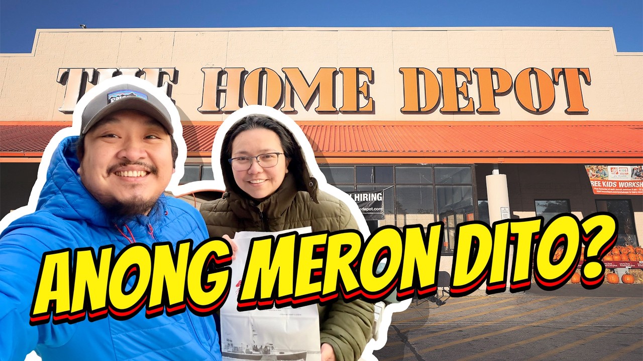 Anong Meron Sa Home Depot? | Filipino Family Life in USA | Filipino Nurse in USA | USRN