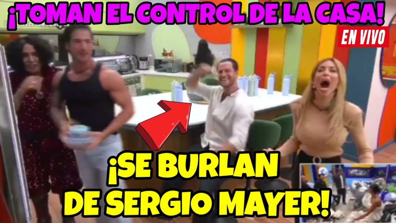 💥 ORIANA Y FABIO SEE BURLAN DE SERGIO MAYER! TOMAN EL CONTROL DE LA CASA DE LOS FAMOSOS 6 #lcdlf6