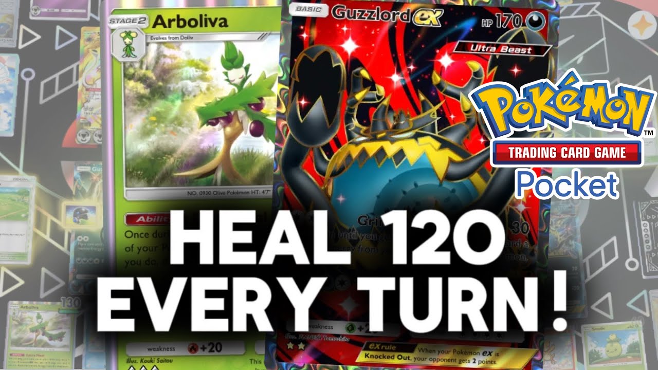 Arboliva Makes Guzzlord INVINCIBLE! - Pokemon Pocket Deck Build