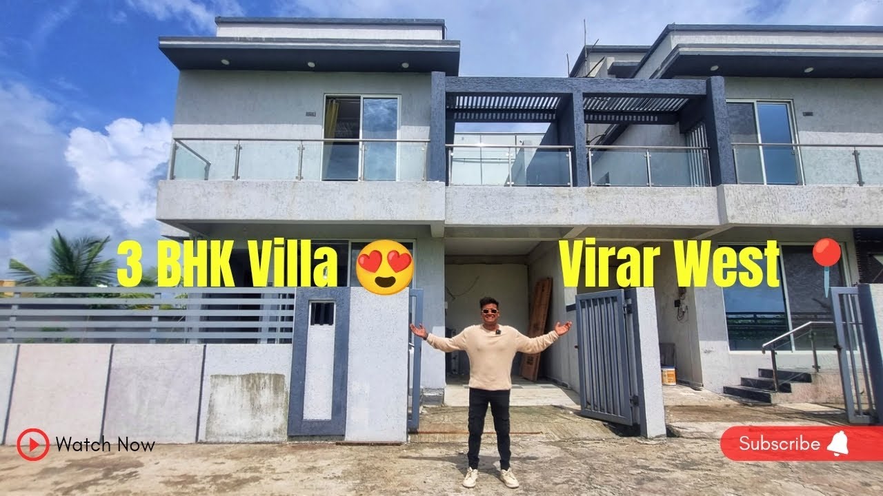 3 BHK Villa Virar West 📍| 😍 3bhk villa in virar west | 3 BHK Villa Virar | Villa