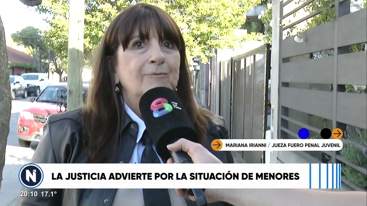 LA JUSTICIA ADVIERTE POR LA SITUACIÓN DE MENORES